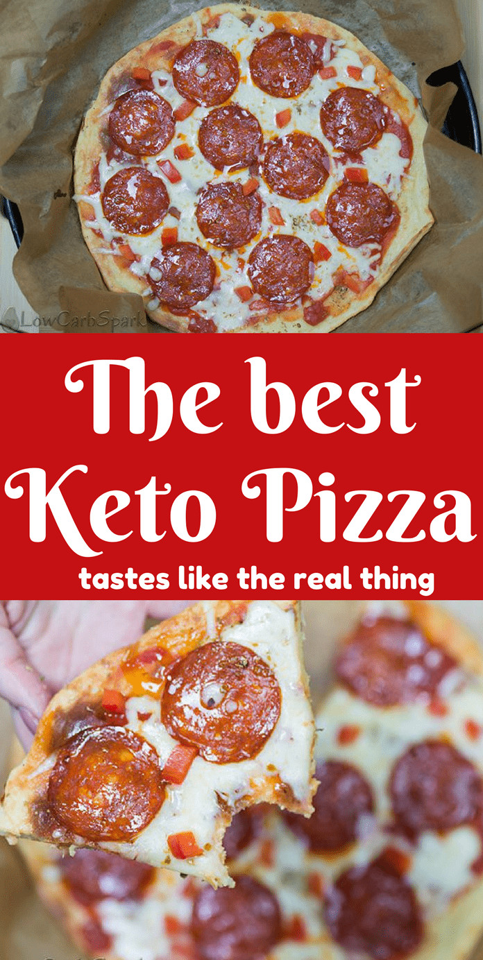 Low Fat Pizza Recipes
 The Best Keto Pizza with Keto Fathead Dough Crust Low