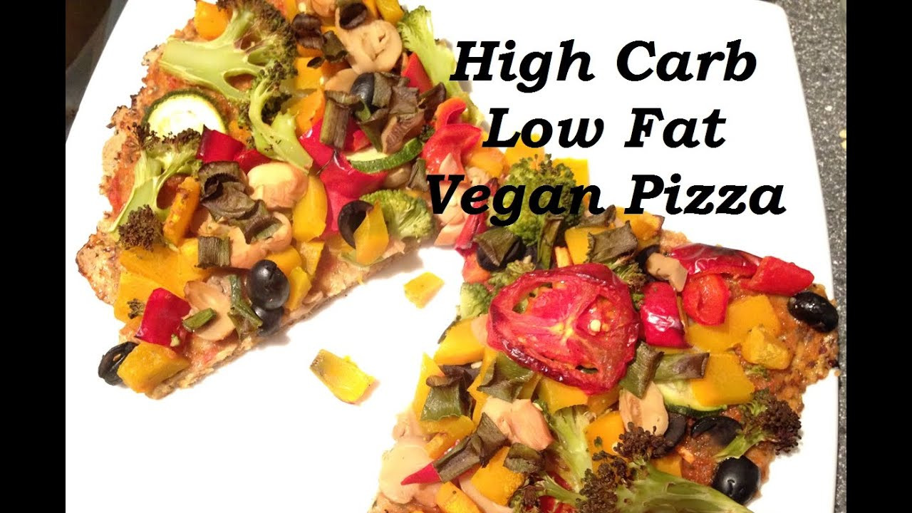 Low Fat Pizza Recipes
 Vegan Recipes 1 High Carb Low Fat Pizza
