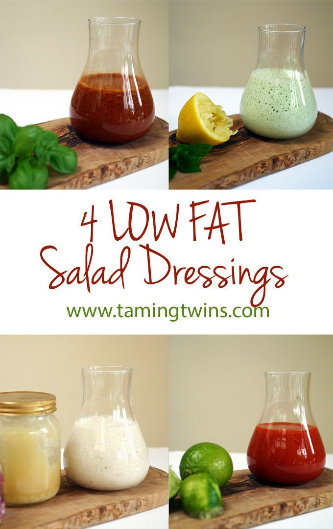 Low Fat Salad Dressing Recipes
 Pin on Recipes