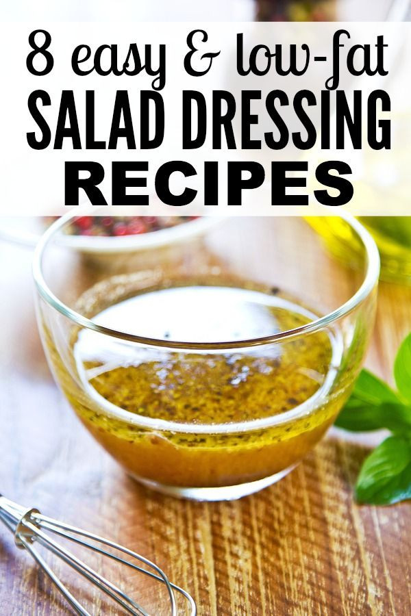 Low Fat Salad Dressing Recipes
 Épinglé sur Healthy Eating