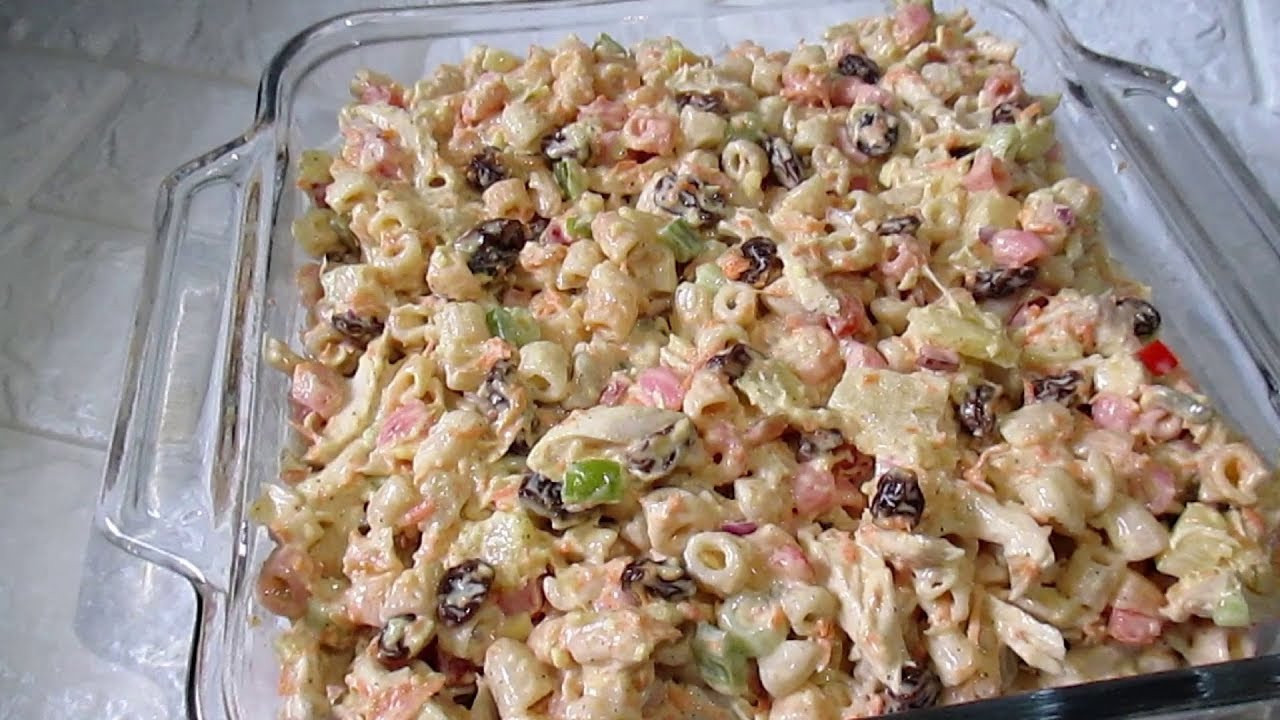 simple macaroni salad recipe pinoy style