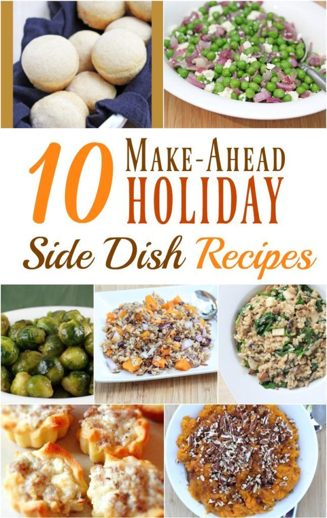 Make Ahead Side Dishes To Freeze
 Make Ahead Holiday Sides 7 Perfect Pumpkin Pie Tips and