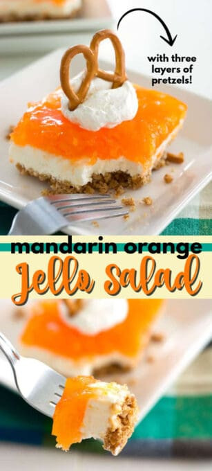 Mandarin Orange Jello Dessert
 Mandarin Orange Jello Salad a perfect dreamsicle dessert
