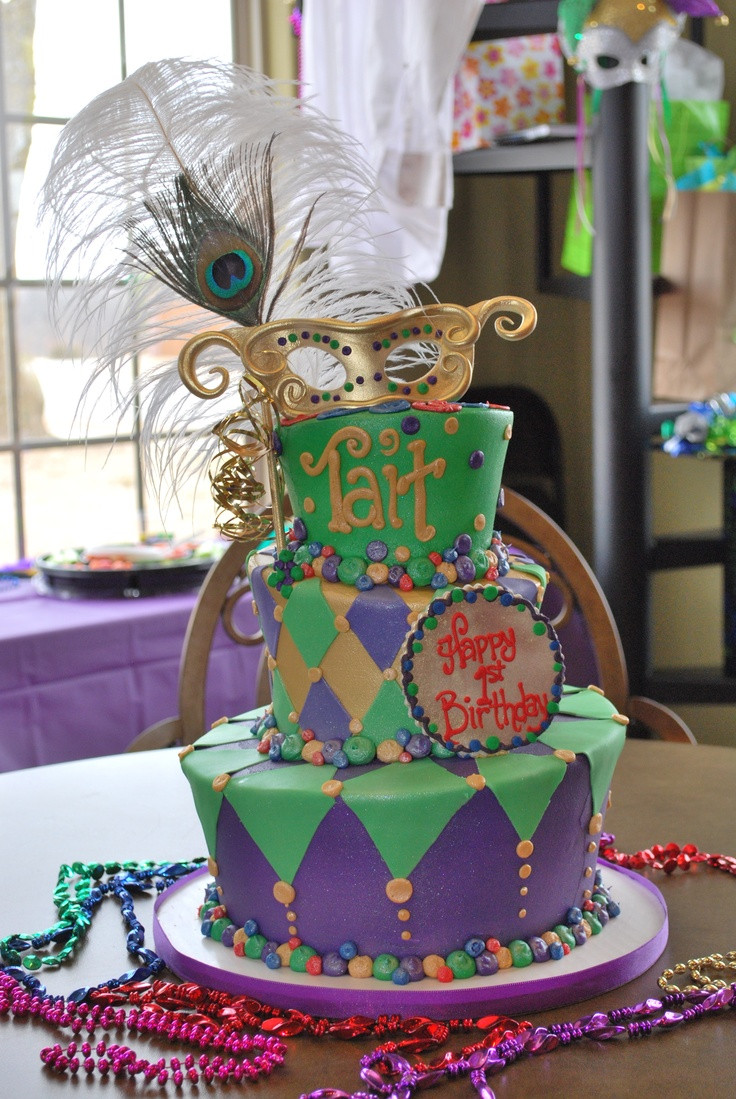 Mardi Gra Birthday Cake
 20 best Mardi gras theme night images on Pinterest