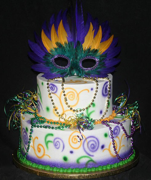 Mardi Gras Birthday Cake
 Step Cake Archives The Bake Shop