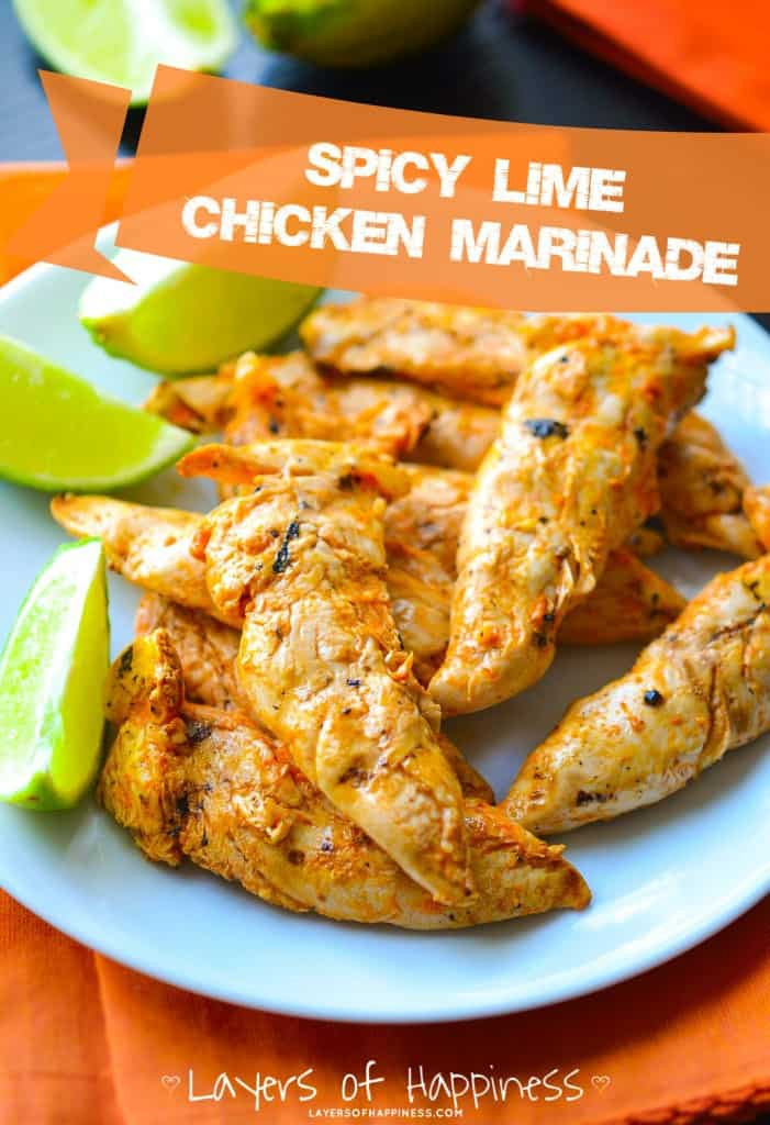 Marinades For Chicken
 Spicy Buffalo Lime Chicken Marinade Layers of Happiness