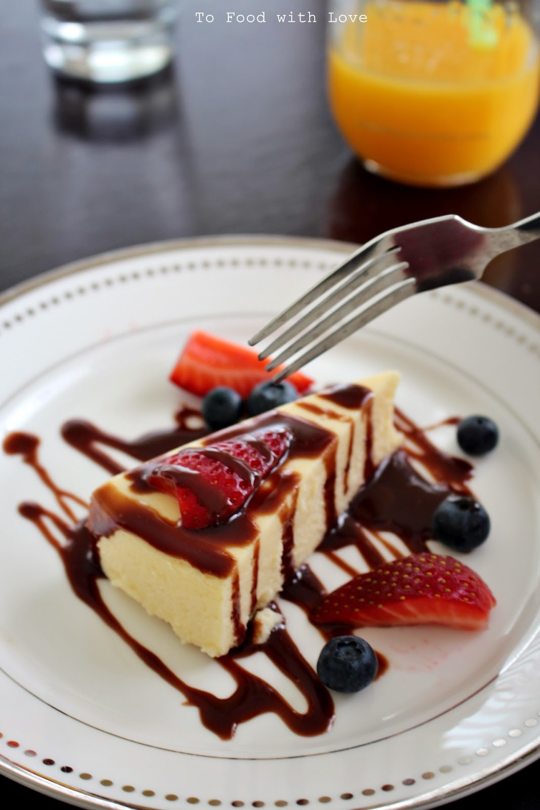 Marscapone Cheese Cake Recipe
 To Food with Love Mascarpone Cheesecake with Nutella Sauce
