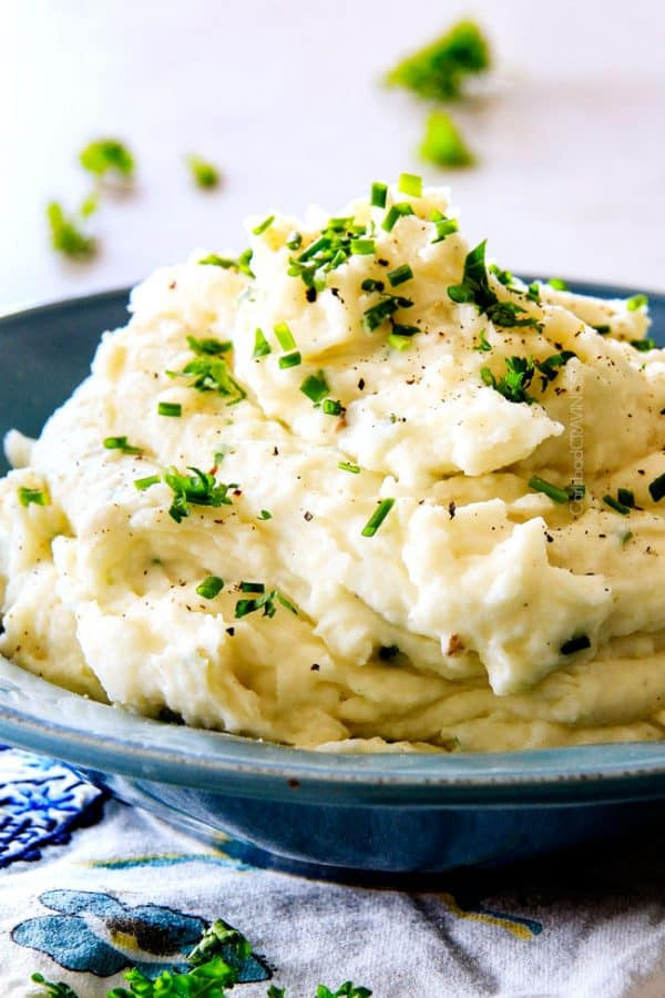 Mashed Potatoes Recipe For Two
 BEST Garlic Mashed Potatoes Make ahead Carlsbad Cravings