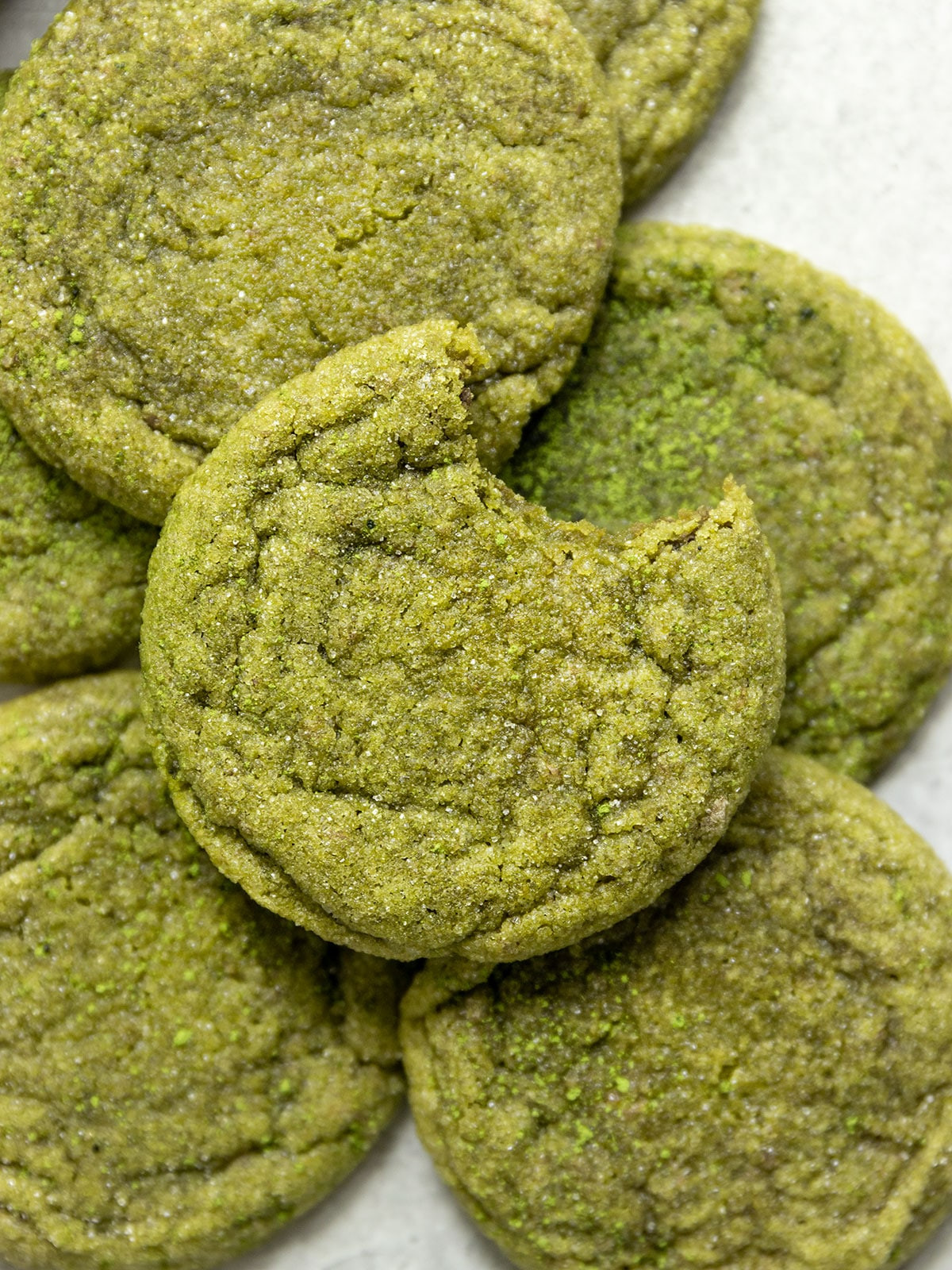 Matcha Sugar Cookies
 Vegan Matcha Sugar Cookies & Video
