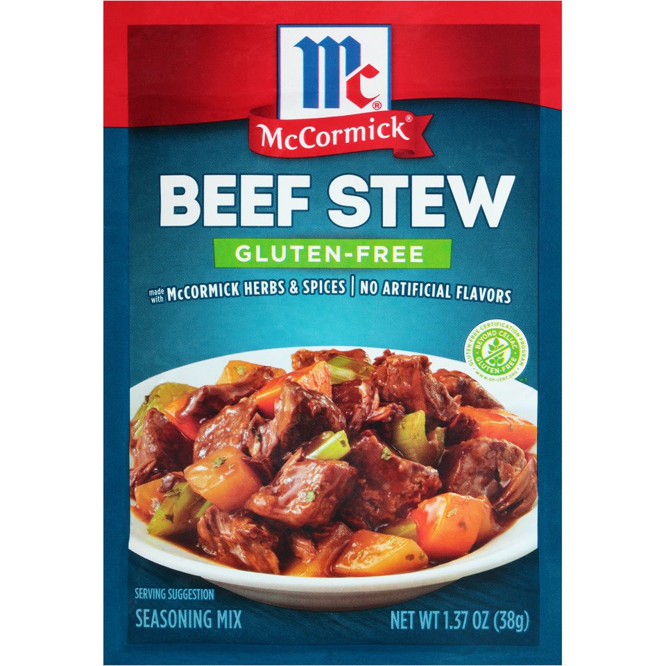 Mccormick Beef Stew Mix
 McCormick Gluten Free Beef Stew Seasoning Mix 1 37 oz