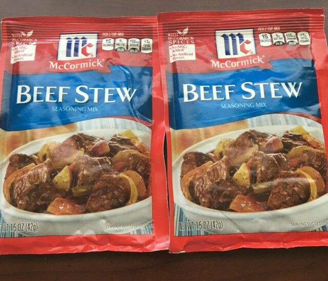 Mccormick Beef Stew Mix
 2 Pack McCormick Beef Stew Seasoning Mix New Free Shipping