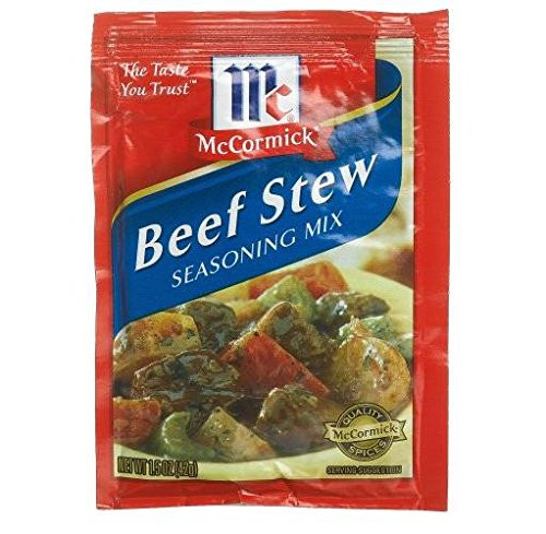 Mccormick Beef Stew Mix
 McCormick Beef Stew Seasoning Mix Pack of 4 1 5 oz