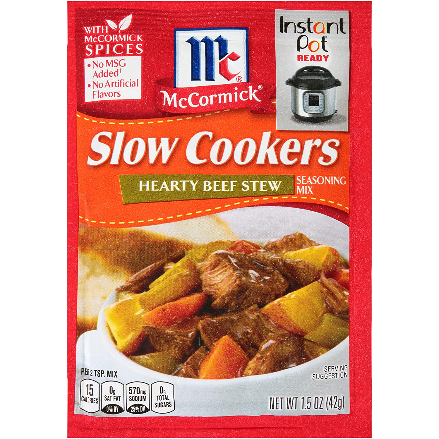 Mccormick Beef Stew Mix
 McCormick Slow Cookers Hearty Beef Stew Seasoning Mix 1 5