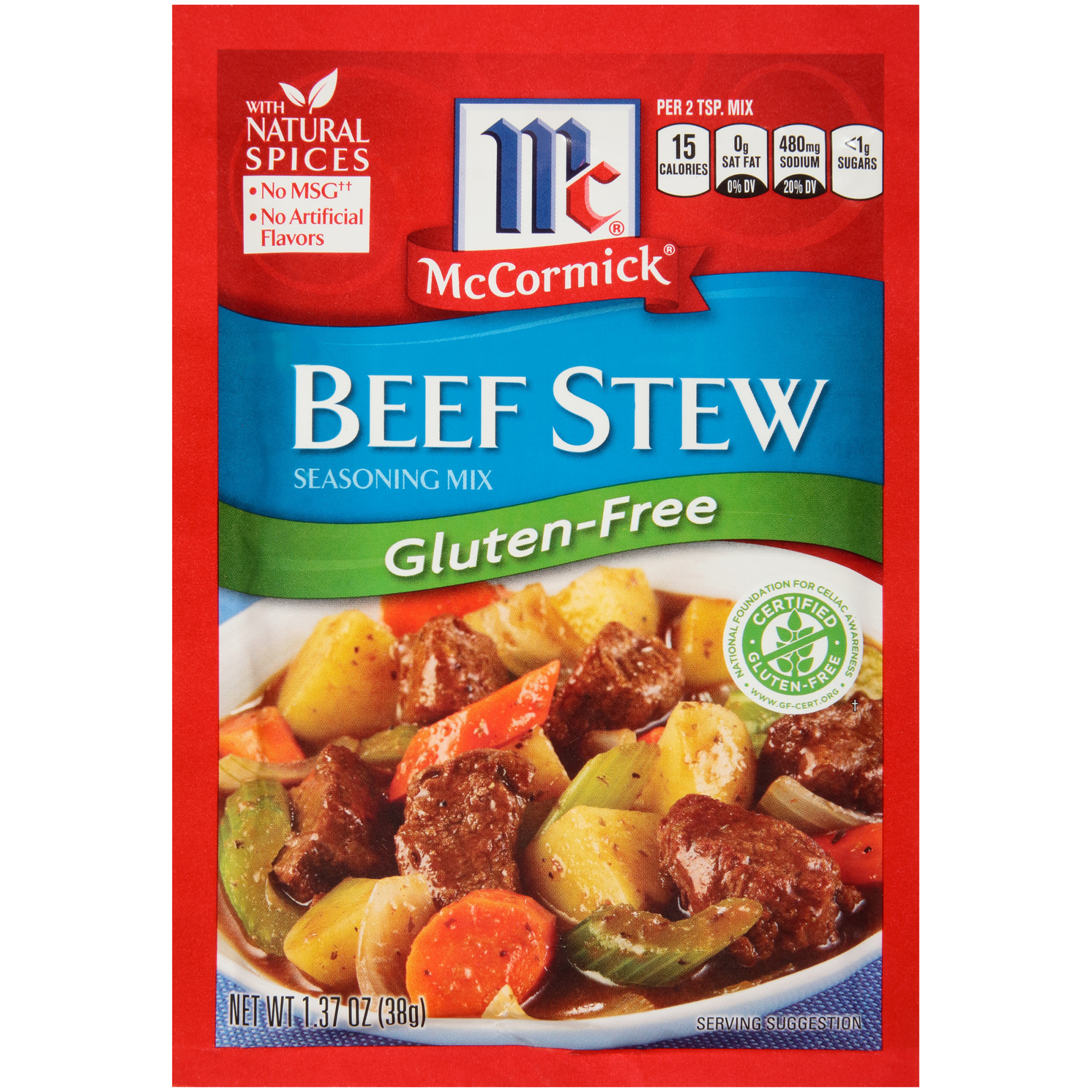 Mccormick Beef Stew Mix
 McCormick Gluten Free Beef Stew Seasoning Mix 1 37 oz