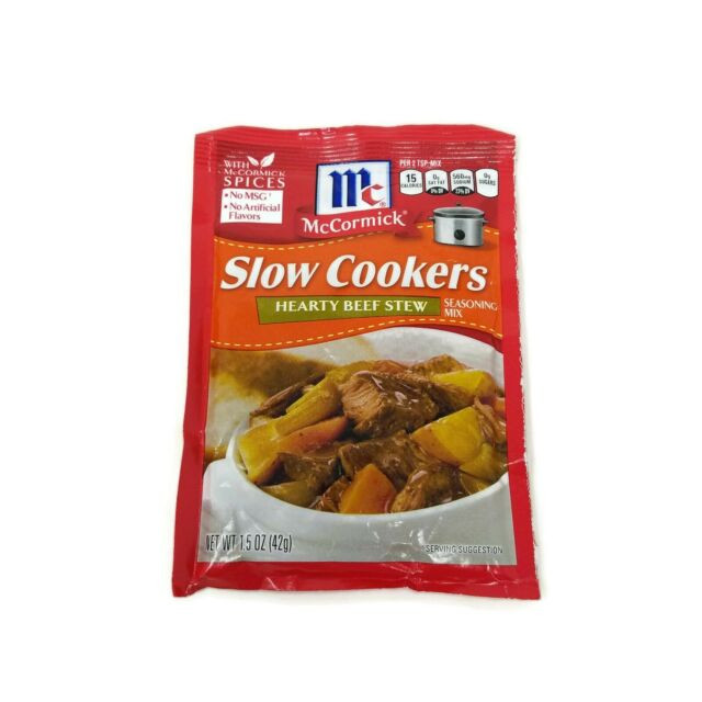 Mccormick Beef Stew Mix
 McCormick Slow Cookers Hearty Beef Stew Seasoning Mix 1 5