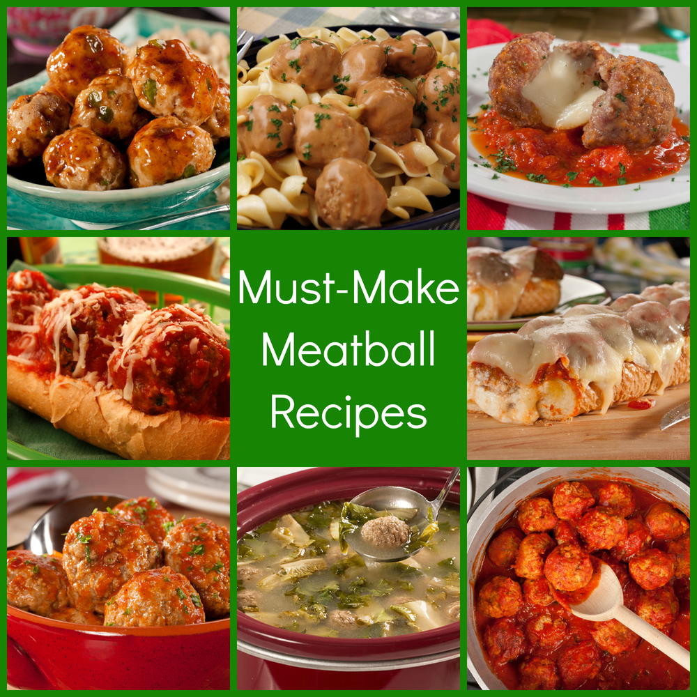 Meatball Dinners Ideas
 46 Must Make Meatball Recipes