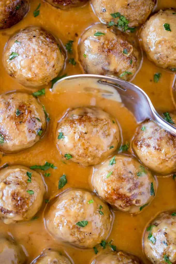 Meatball Dinners Ideas
 Swedish Meatballs Recipe Ikea Copycat w Gravy Dinner