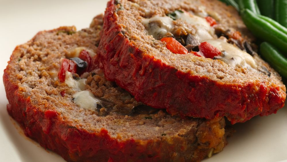 Meatloaf Recipe With Cheese
 Italian Cheese Stuffed Meatloaf Recipe Pillsbury