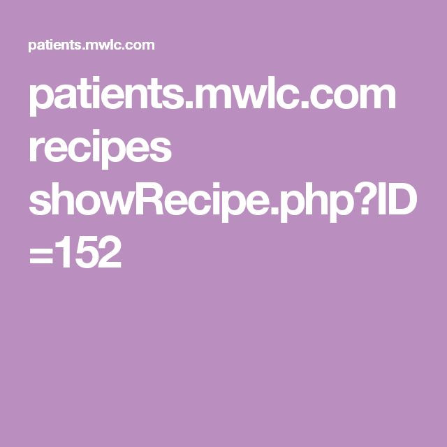 Medical Weight Loss Recipes
 Pin on medical weight loss clinic recipes