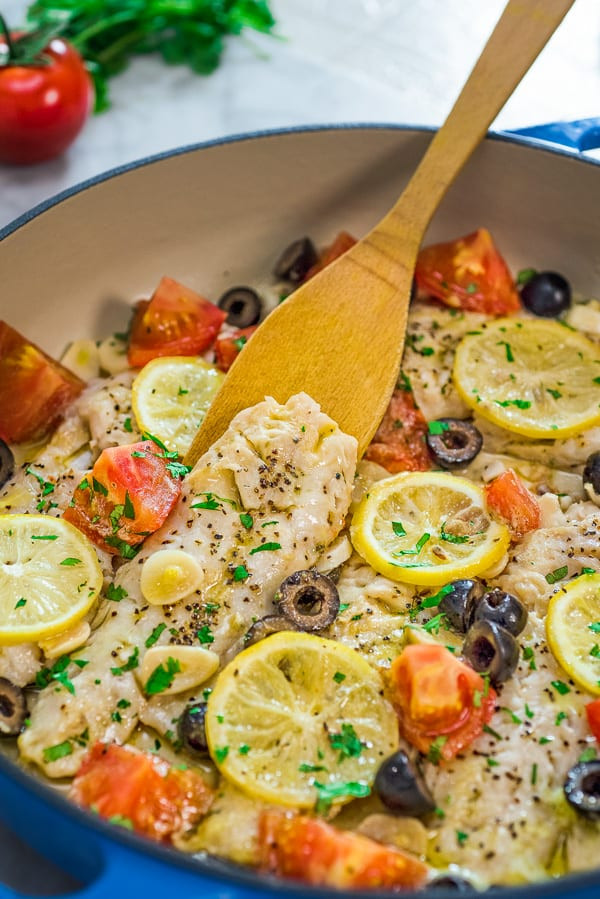 Mediterranean Diet Fish Recipes
 Healthy Cod Fish Skillet COOKTORIA Nexlevol Health and