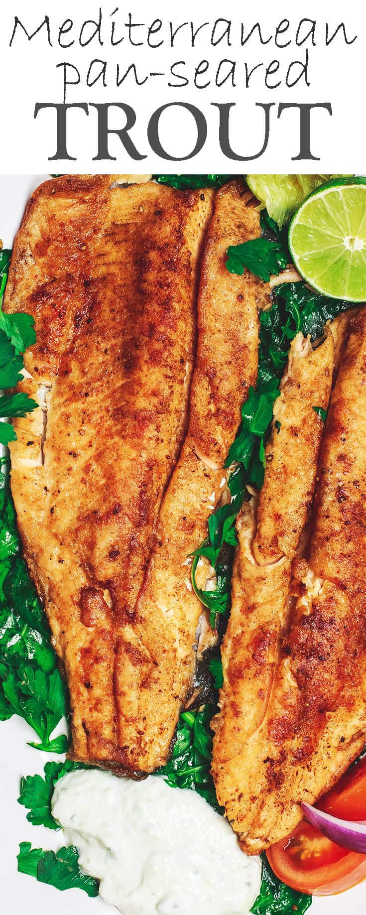 Mediterranean Diet Fish Recipes
 Easy Pan Seared Trout Recipe
