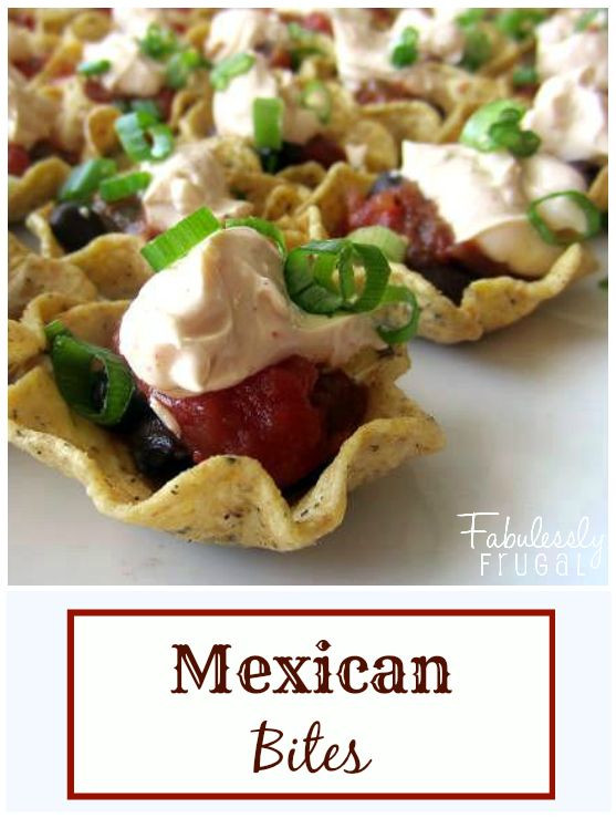 Mexican Appetizers For Party
 Easy Mexican Bites Recipe