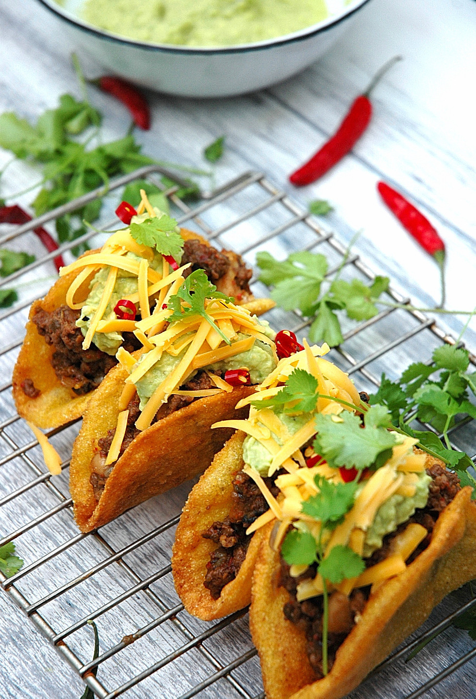 Mexican Beef Tacos
 Beef Tacos – I think I’m beginning to like Mexican Food
