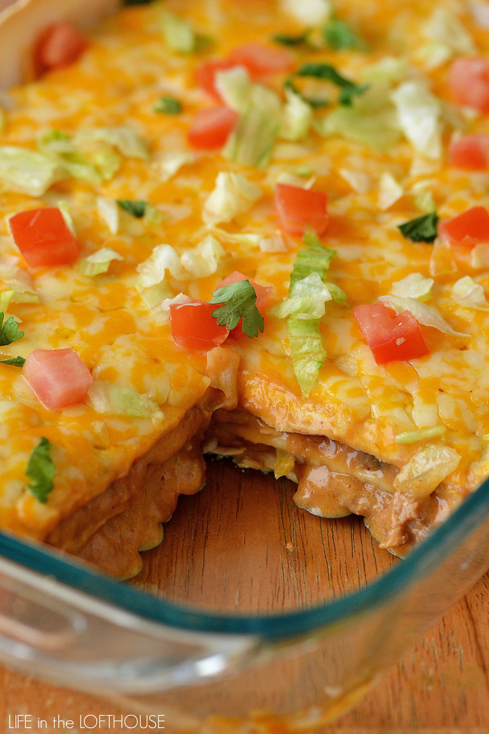 Mexican Casserole With Tortillas
 Mexican Tortilla Stack