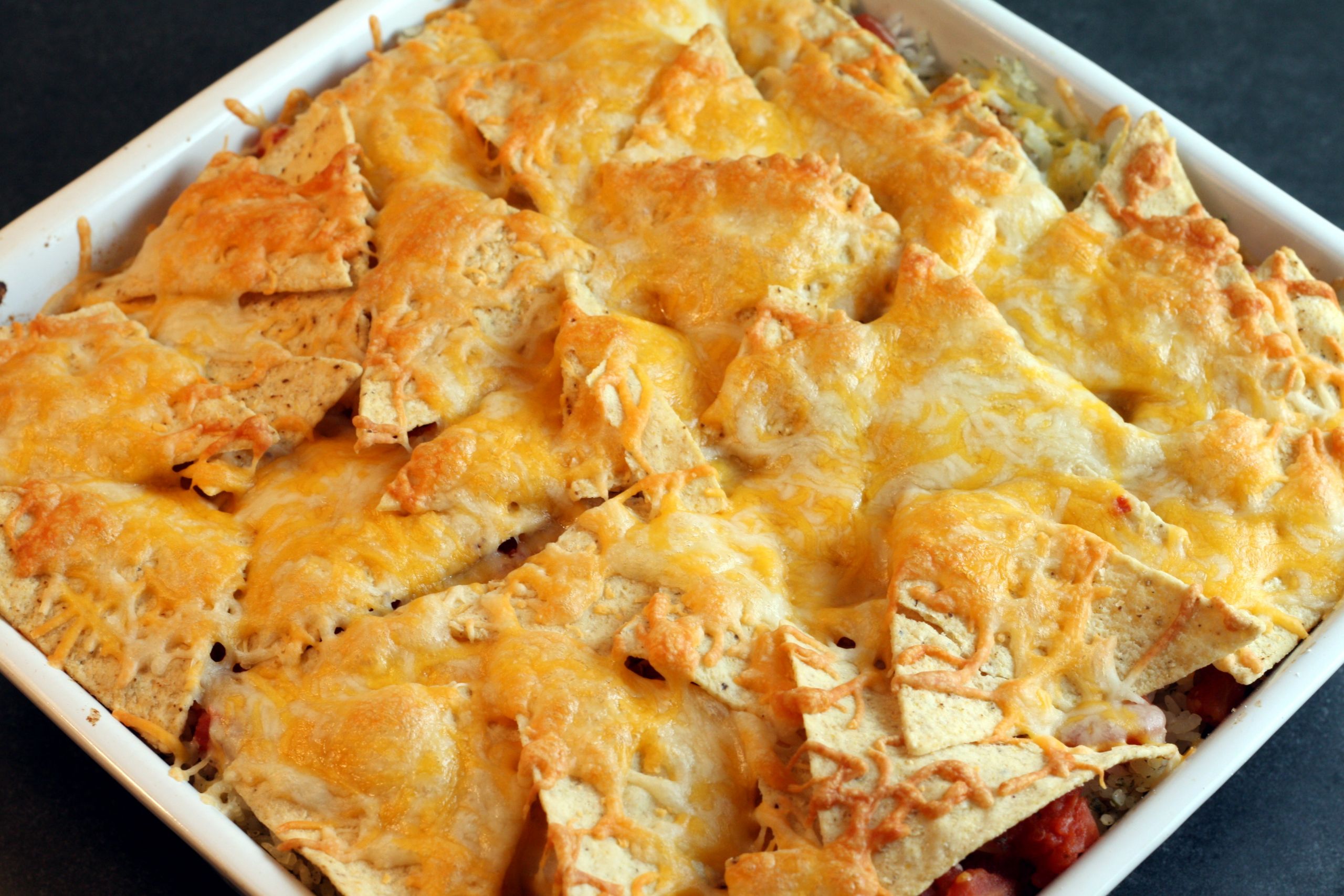 Mexican Casserole With Tortillas
 Mexican Casserole with tortilla chips – First Look Then Cook