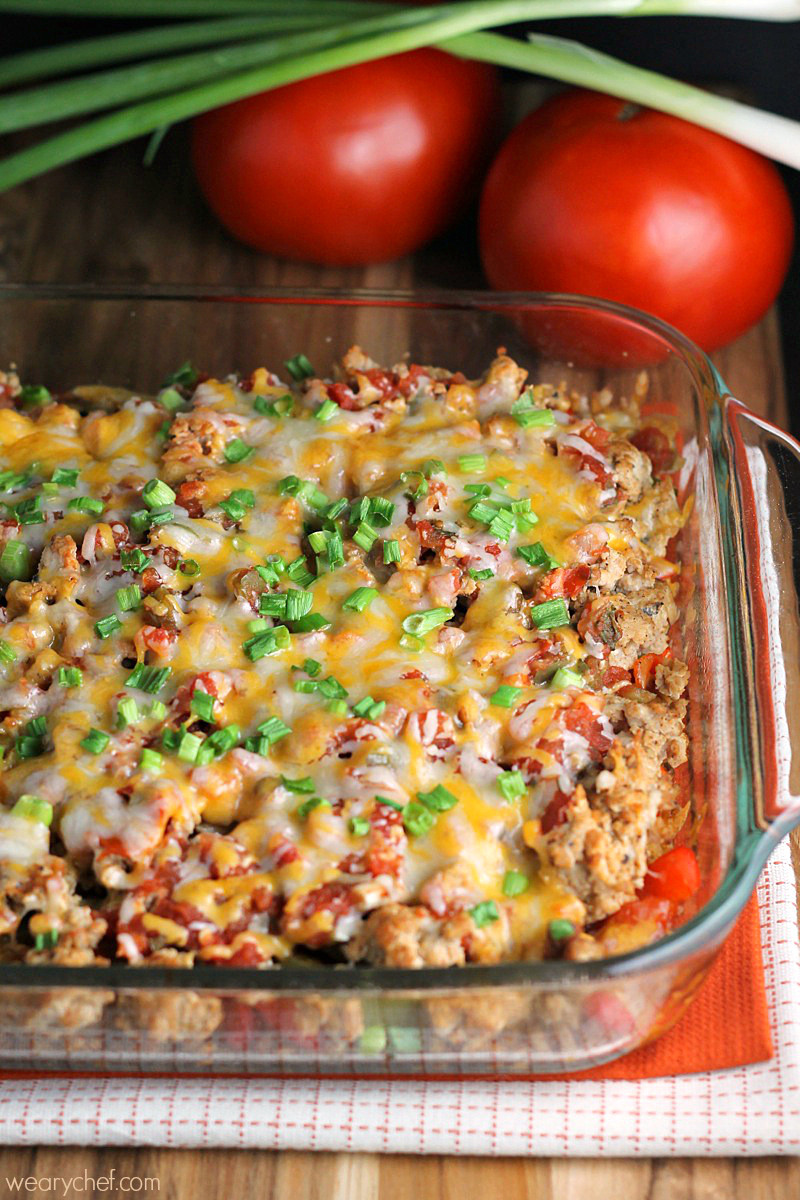 Mexican Dinner Recipes
 Layered Mexican Barley Casserole The Weary Chef