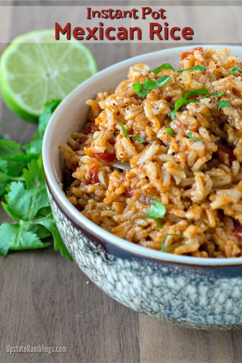 Mexican Rice Instant Pot
 Instant Pot Mexican Rice Easy Pressure Cooker Recipe