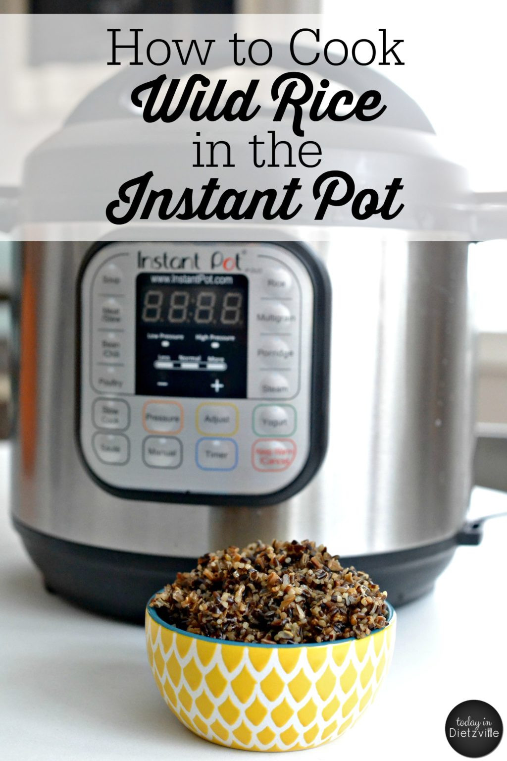 Microwave Wild Rice
 How To Cook Wild Rice In The Instant Pot