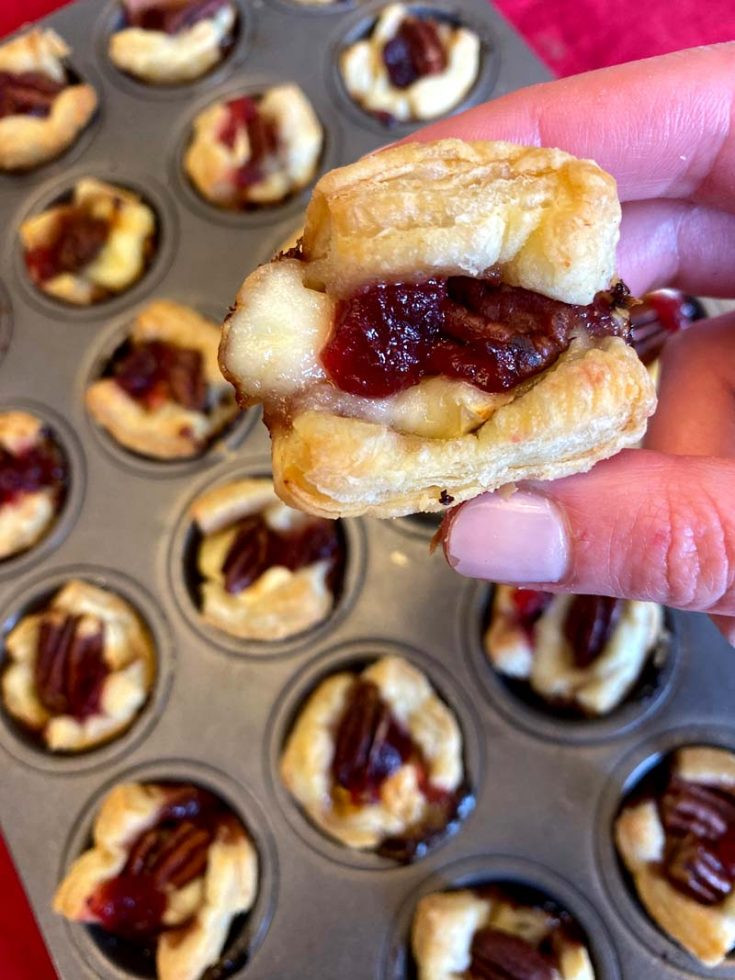 Mini Brie Puff Pastry Appetizers
 60 Ideas for Party Appetizers Just Short of Crazy