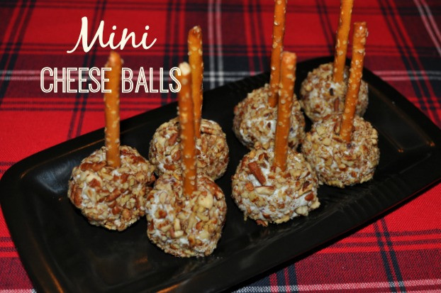 Mini Cheese Ball Appetizers
 Mini Cheese Balls the easiest appetizer EVER