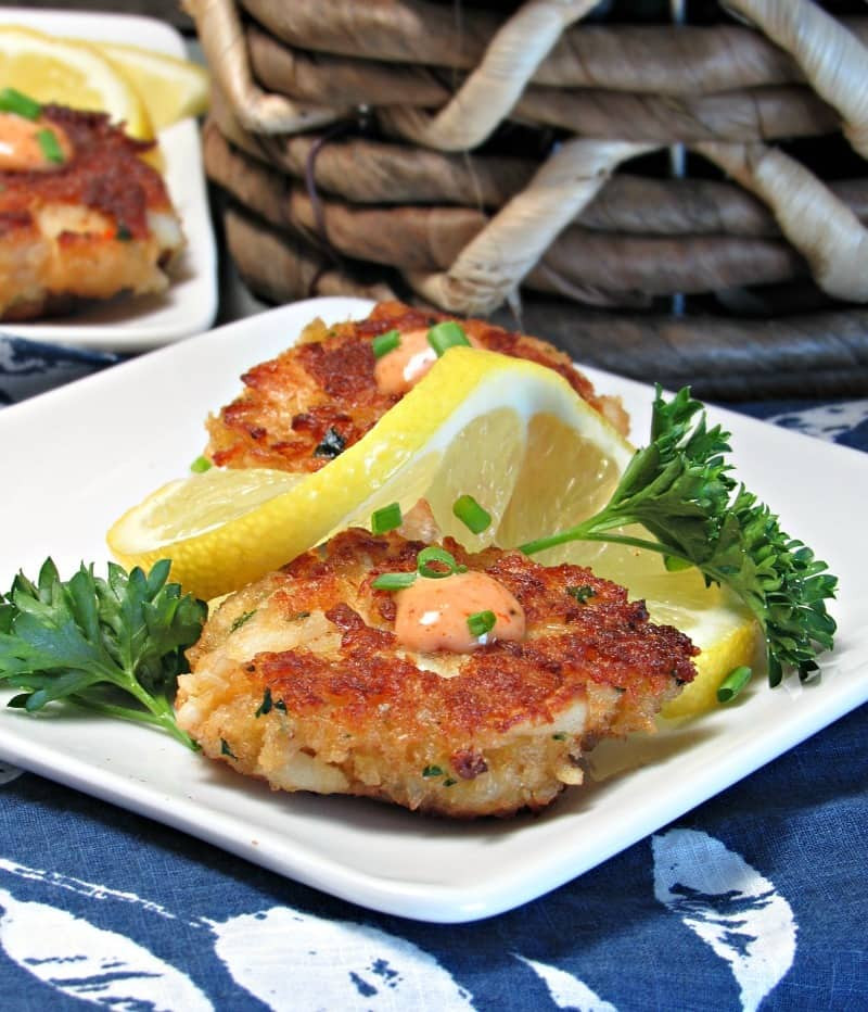 Mini Crab Cakes Appetizers
 Mini Crab Cake Appetizer recipe from A Gouda Life kitchen