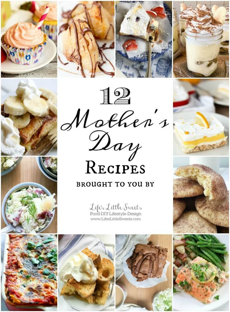 Mother'S Day Dinner Ideas Pinterest
 12 Mother s Day Recipes Breakfast Brunch Lunch Dinner