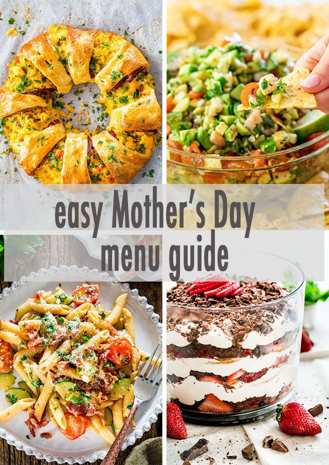 Mothers Day Dinner
 Easy Mother s Day Menu Guide Jo Cooks