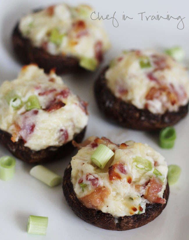 Mushroom Appetizer Recipes
 Easy and Delicious Stuffed Mushrooms Chef in Training