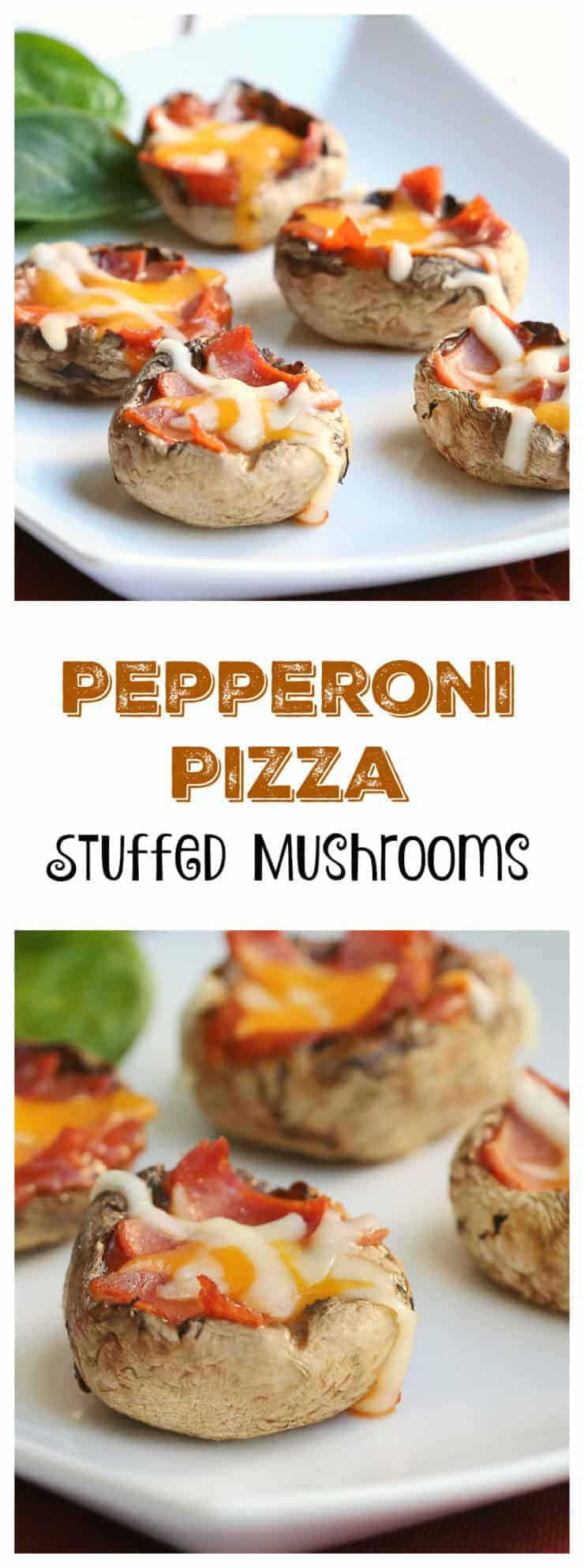 Mushroom Appetizer Recipes
 Pepperoni Pizza Stuffed Mushrooms