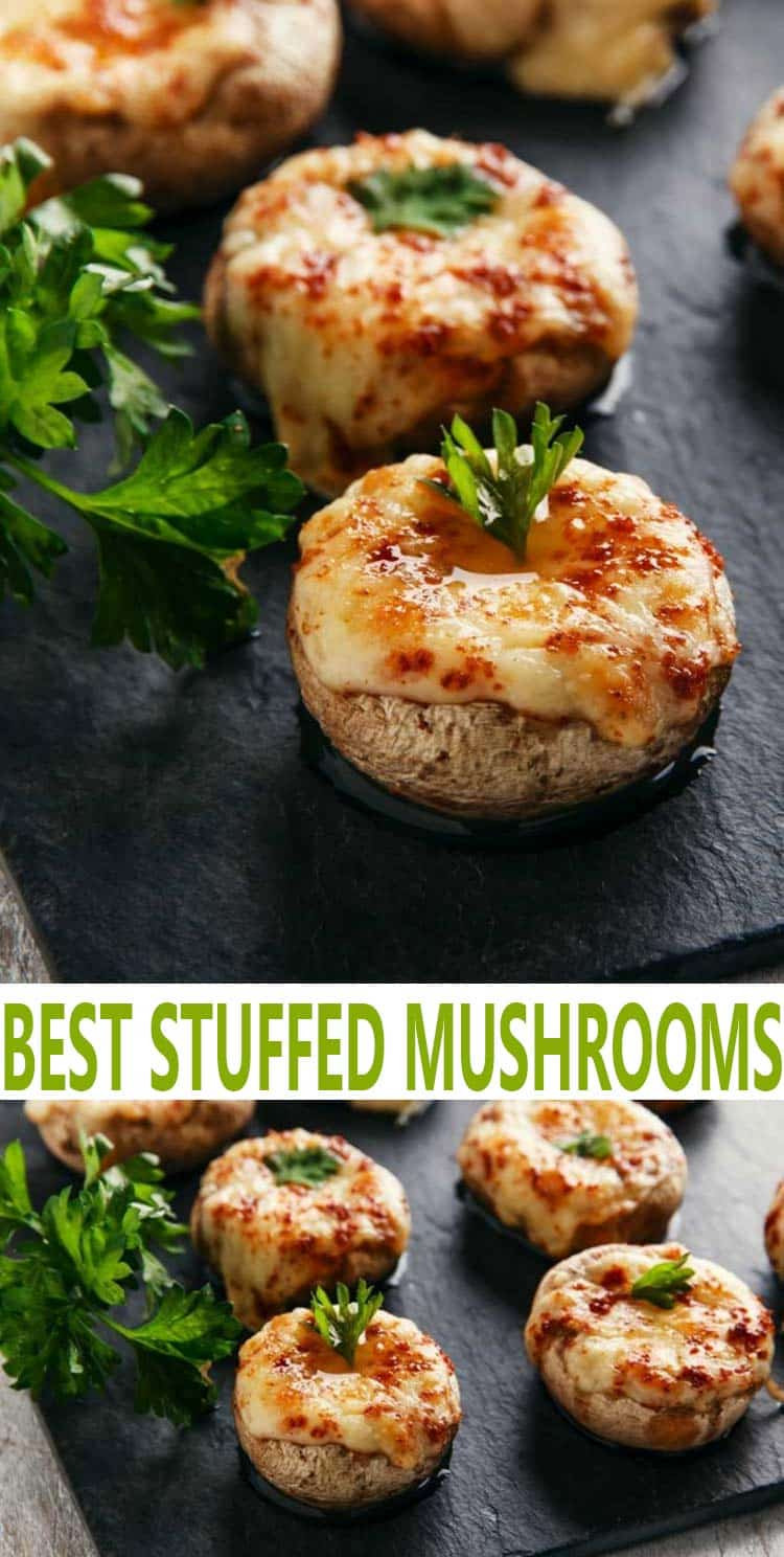 Mushroom Appetizer Recipes
 Stuffed Mushrooms Easy Recipe with Sauteed Mushrooms