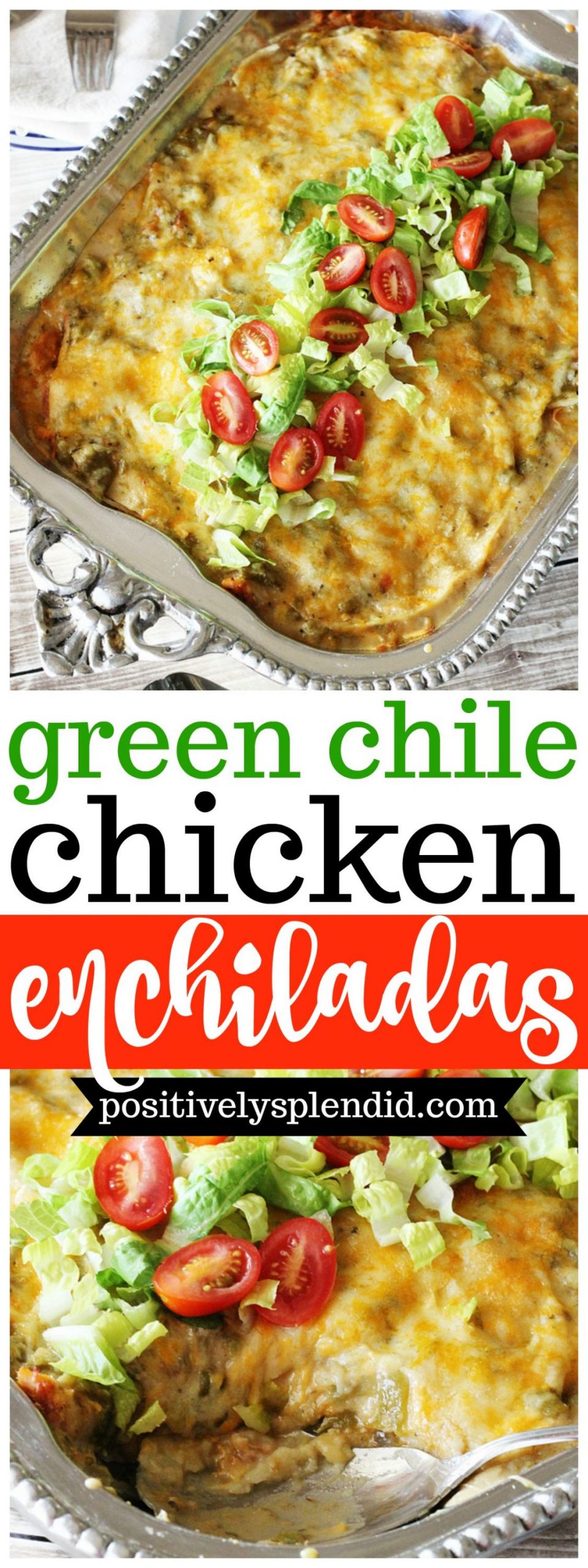 New Mexican Green Chile Chicken Enchiladas
 Green Chile Chicken Enchiladas Traditional New Mexico Recipe