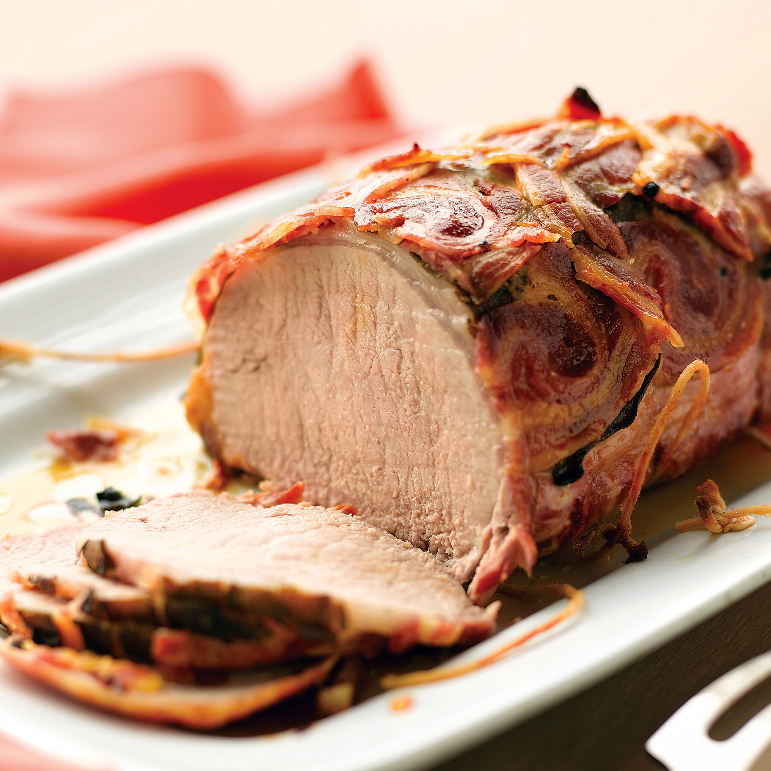 New Years Day Dinner Ideas
 Roast Pork Loin with Pancetta and Sage