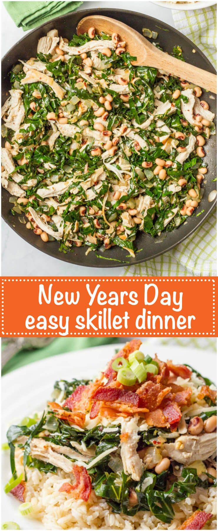 New Years Day Dinner Ideas
 Southern New Year s Day dinner skillet Recipe