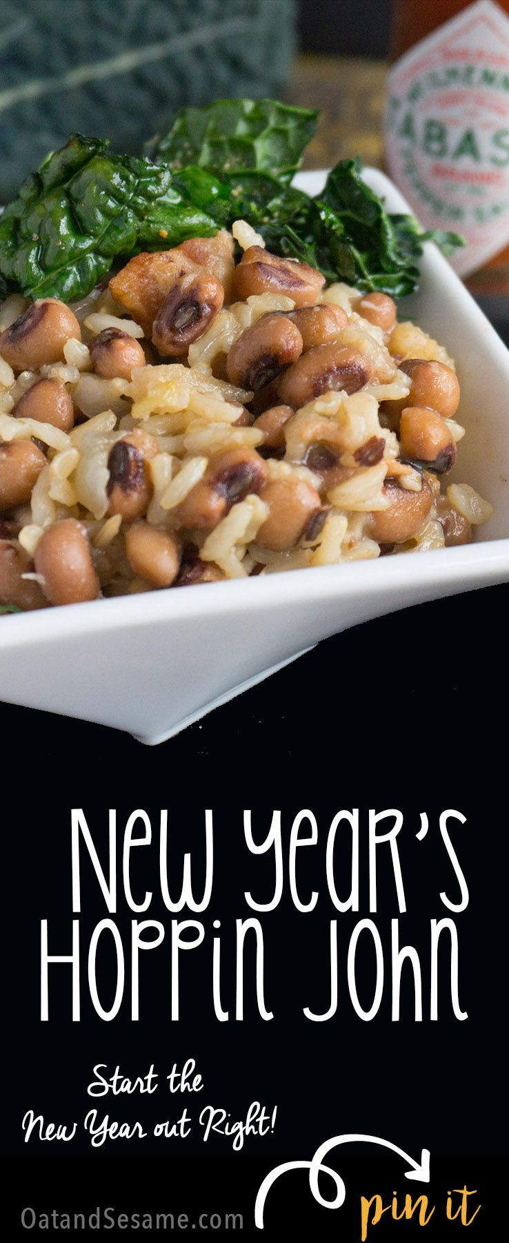 New Years Day Dinner Ideas
 Skillet Hoppin John Southern Black Eyed Peas and Rice