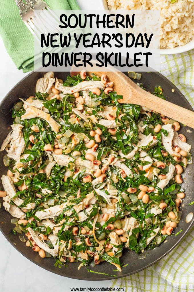 New Years Day Dinner Ideas
 Southern New Year s Day dinner skillet Recipe