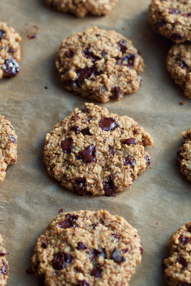 Oatmeal Cookies Recipe Without Eggs
 Dark Chocolate Almond Oatmeal Cookies