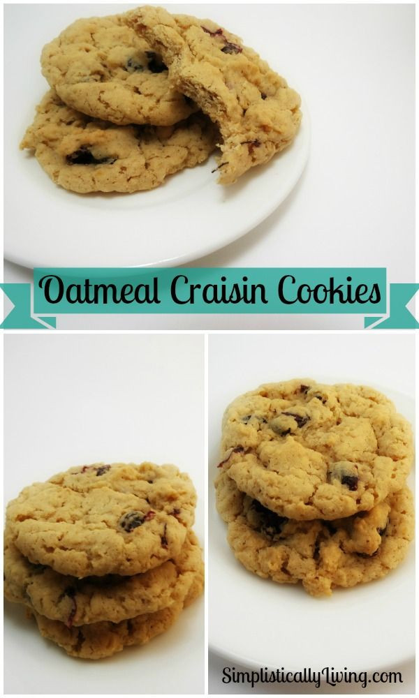 Oatmeal Cookies Recipe Without Eggs
 Oatmeal Craisin Cookies No Eggs Needed