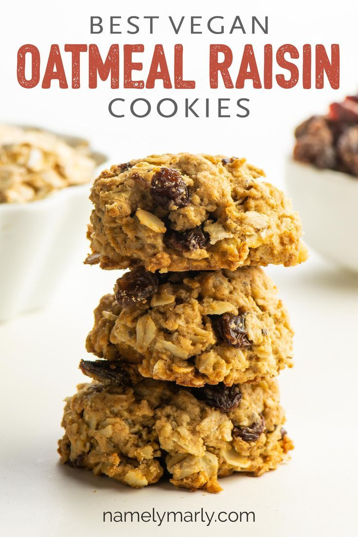 Oatmeal Cookies Recipe Without Eggs
 These buttery Oatmeal Raisin Cookies are actually vegan
