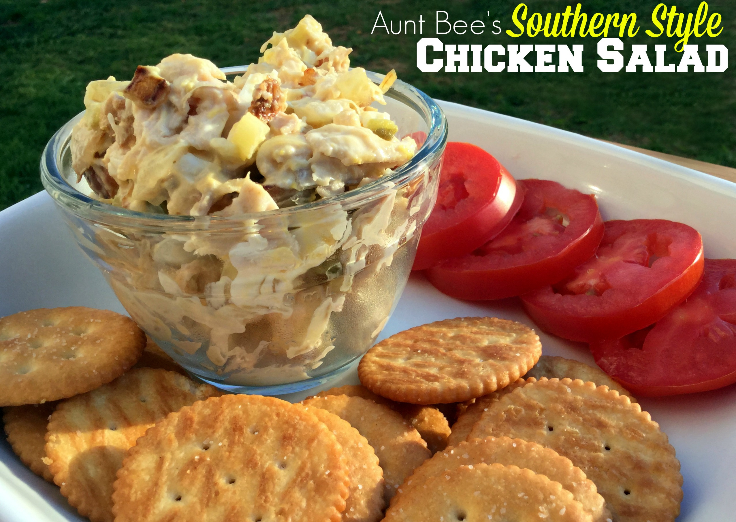 Old Fashioned Chicken Salad
 Southern Style Chicken Salad Aunt Bee s Recipes
