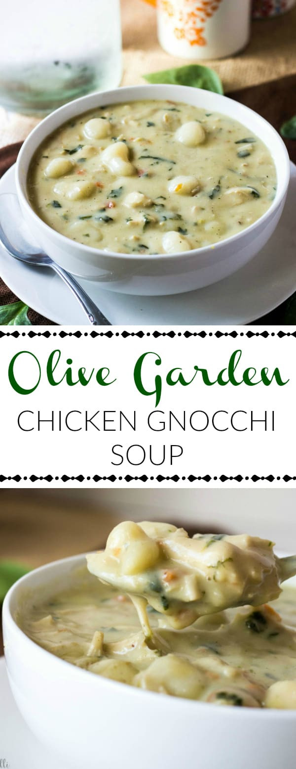 Olive Garden Chicken &amp; Gnocchi Soup
 Olive Garden Chicken Gnocchi Soup Tornadough Alli
